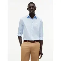 Tommy Hilfiger Overhemd 'Flex' hemelsblauw