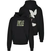 Upscale By Mister Tee Sweatshirt 'Fortune Cranes' pastelgroen / rood / zwart / wit