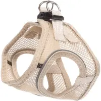 Flamingo - Hond Harnas Step&Go Bento Beige XS 28-30cm 30-32cm