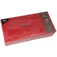 Papstar 6x 150 Servetten DAILY Collection 1/4 vouw 32 cm x 32 cm bordeaux