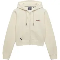 Superdry Sweatvest 'Essential' bourgogne / wolwit