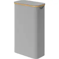 Songmics - Wasmand - Wasmand met Deksel - Uitneembare Waszak - Opvouwbaar Oxford Weefsel
