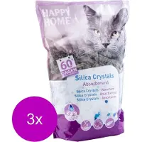Happy home solutions Hygienic Crystals Light Plus - Kattenbakvulling - 3 x 7 l