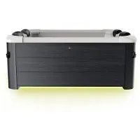 W'eau MSpa Oslo Frame Jacuzzi 6 Persoons - Zwembad Verlichting - Buitenbad - Hottub - Bubbelbad - Hottubs - Spa Accessoires - Jacuzzi