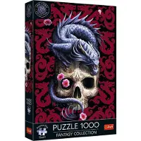 Trefl Premium Plus Kwaliteit - Puzzel Fantasy Collectie: Oosterse Draak - 1000 Stukken, Anne Stokes