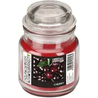 Gala 6x Snoeppot met waxvulling Ø 60 mm · 85 mm bordeaux - Kers