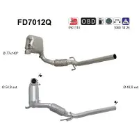 As FD7012Q Roetfilter (DPF)