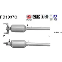 As FD1037Q Roetfilter (DPF)
