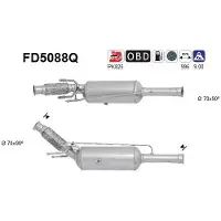 As FD5088Q Roetfilter (DPF)