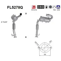 As FL5278Q Roetfilter (DPF)