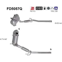 As FD5057Q Roetfilter (DPF)