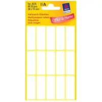Avery Zweckform Etiket Avery 3076 38x14mm wit 90 stuks - 8 stuks