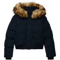 Superdry Winterjas 'Everest' nachtblauw
