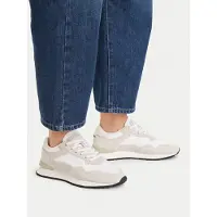 HOFF Sneakers laag 'City Light' taupe / wolwit