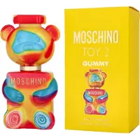 Moschino Toy 2 Gummy, voor dames, 50 ml, niet navulbaar, eau de parfum, bergamot, rode sinaasappel, nootachtig, praline, romig, houtachtig, amber