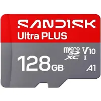 SanDisk Microsdxc Ultra Plus Uhs-i 128 Gb Geheugenkaart