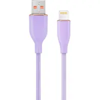 Gembird Kabel Lightning GEMBIRD CC-USB2S-AM8PM-1.5M-P Lila 1,5 m