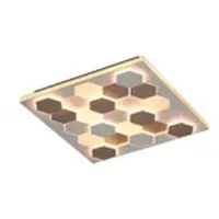 Cinque wand - plafond lamp Cifavo wit klein