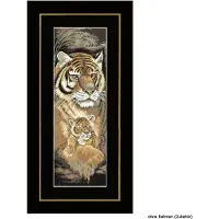 Lanarte - Telpakket kit - Tijger met jong - PN-0008032