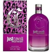 Roberto Cavalli JRC17005, voor dames, 90 ml, vloeiparfum, geurnoten: perzik, bergamot, rode bes, galbanum, viooltje (blad), witte pioenroos, cederhout, kokos, muskus