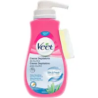 Veet Ontharingscrème - - Gevoelige Huid - 400 ml - Pijnloos - Onder de Douche