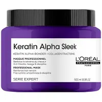 L'Oréal Keratin Alpha Sleek Mascarilla 500 ml