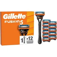 Gillette Fusion5 Scheermes voor Mannen - 1 Handvat + 12 Scheermesjes - Brievenbusverpakking (karton)