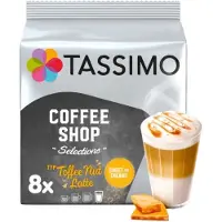 TASSIMO - Toffee Nut Latte - 8 T-Discs