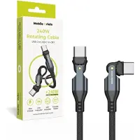 Mobile Origin 240W Draaibare Kabel Usb-C Naar Usb-C Cb3