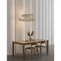 Lyora Zwarte hanglamp Torrente ovaal