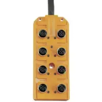 LUMBERG AUTOMATION ASB 8/LED 5-4-331/5 M 60603 Passieve sensor/actorbox M12-verdeler met metalen schroefdraad 1 stuk(s)
