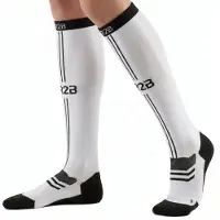R2B Sport Compressiekousen Wit Dames/Heren - Compressiesokken Hardlopen