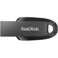 SanDisk Ultra Curve - USB Stick - 32 GB - USB3.2/3.0 - Type-A - 100 MB/s Zwart