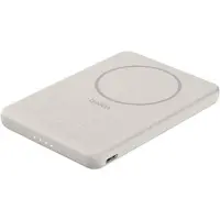 Belkin Boostcharge Slim Magnetische Powerbank 5.000 Mah 75w Incl. Magsafe-accessoire - Zand