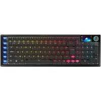 Corsair Clavier gaming opto-mécanique Azerty sans fil et filaire Vanguar Air 99 Noir