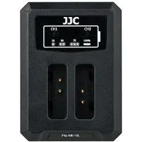JJC DCH-NB13L USB Dual BatteryCharger (voor Canon NB-13L)