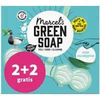 Marcel's Green Soap 1+1 gratis: Toiletblok Munt & Eucalyptus