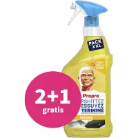 Mr. Propre 2+1 gratis: Allesreiniger Spray Citroen 800 ml