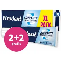 Fixodent 2+2 gratis: Kleefpasta Complete Fresh 70 gr
