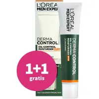 L'Oréal 1+1 Gratis: Men Expert Derma Control Dagcrème 40 Ml