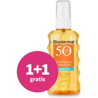 Biodermal Hydra plus Transparante Zonnespray SPF50 175 ml