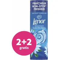Lenor 2+2 Gratis: In-wash Geurbooster Zeebries 19 Wasbeurten 235 Gr