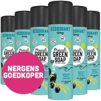 Marcel's Green Soap 6x Deodorant Spray Mimosa Blackcurrant 150 ml