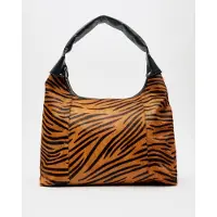 Núnoo Dames Schoudertassen Big Dandy - Bruin - Maat ONESIZE