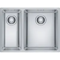 Franke MRX160R1 spoelbak Maris - roestvrij staal - 1,5 spoelbakken - 595 x 440 mm