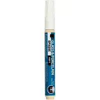 Creativ Company Glas- & Porseleinstiften, lijndikte: 2-4 mm, wit, dekkend, 1stuk