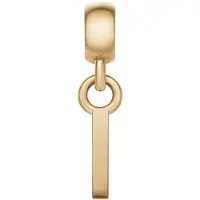 Daniel Wellington LETTER CHARM DW00400492 GOLD-PLATED LETTER I BEDEL 1 STUK