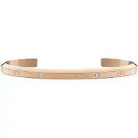 Daniel Wellington CLASSIC LUMINE DW004005 ROSEGOUDKLEURIGE ARMBAND MET ZIRKONIA'S 1 STUK