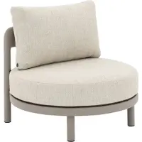 Goossens Zitmeubel Catch Of The Day - Buitenstof - beige - 90 x 68 x 90 cm