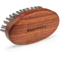 Störtebekker Grote baardborstel - Duitsland - Ontwart de baard en geeft deze vorm - Voorkomt jeuk - Duurzame, biologisch afbreekbare borstelharen